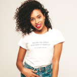 Les Mots Peuvent Donner Ou Détruire Le T-shirt<br><div class="desc">Les mots peuvent donner du pouvoir ou détruire ! Unissons nos forces ! !</div>