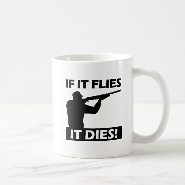 Les mouches meurent drôlement Mug (Droite)