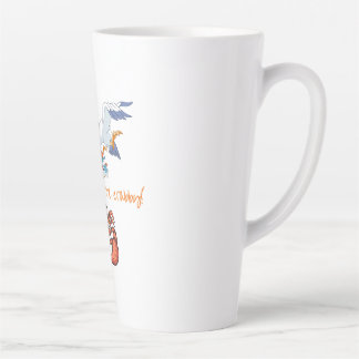 Les Mouettes Me Font Crabby Latte Mug