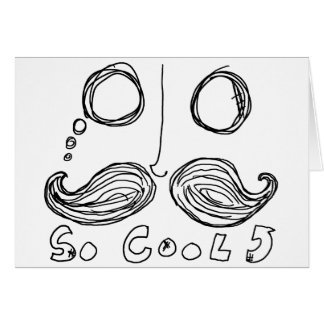 les moustaches sont ainsi la carte de cool