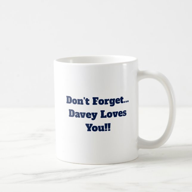 Les mystères de Murdoch de Davey : Tasse de gros p (Droite)