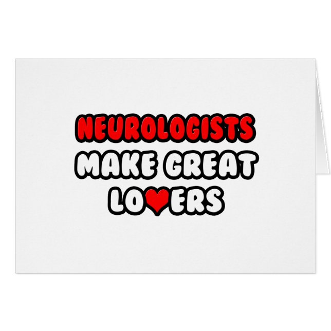 Les neurologues font de grands amoureux (Devant horizontal)