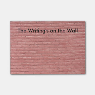 Les notes de post-it de mur