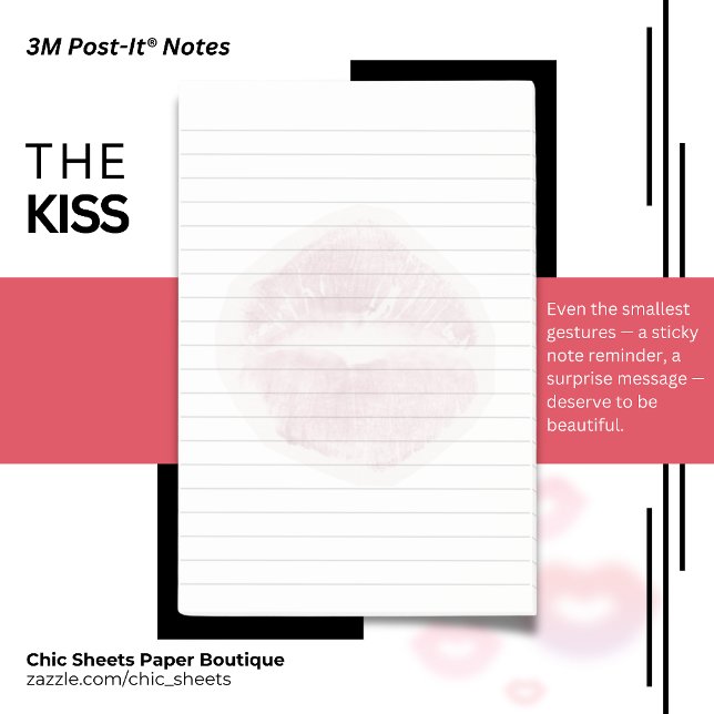 Les notes Post-It® The Kiss (Créateur téléchargé)