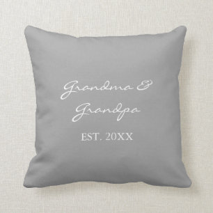 Les nouveaux grands-parents Coussin personnalisé