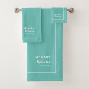 Les nouveaux mariés M. & Mme Personnalisé