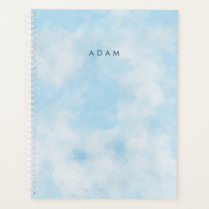 Les nuages Abstraits Pastel Blue Sky Personnalisen