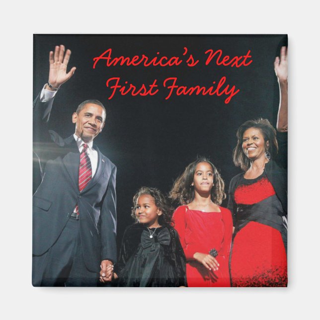 Les Obama : le prochain 1er aimant familial de l'A (Devant)