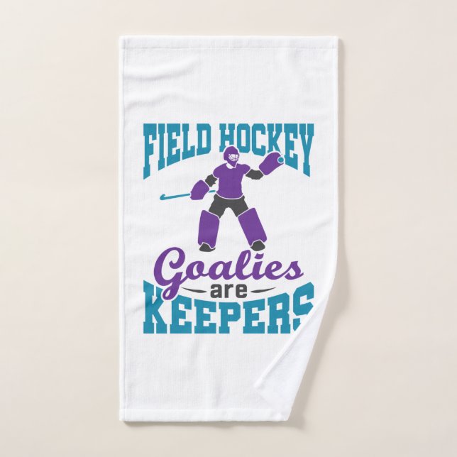 Les objectifs de hockey sur gazon sont des gardien (Serviette à main)