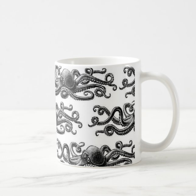 Les Oct8pus - Tasse de motif (Droite)