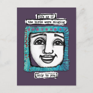 Les Oiseaux Chantaient Carte Postale