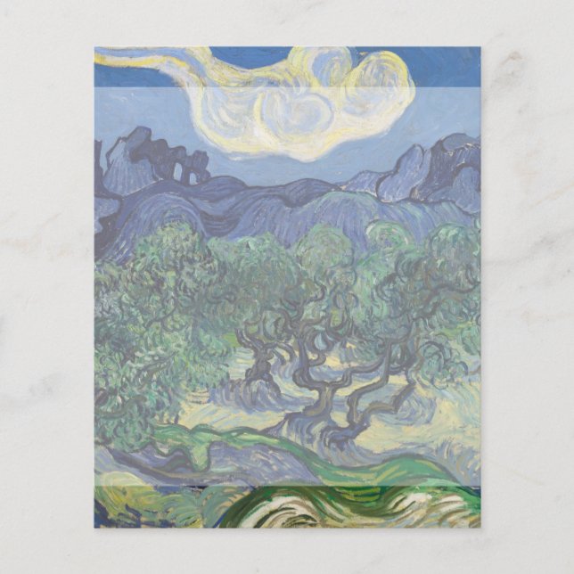 Les oliviers de Vincent Van Gogh (Devant)