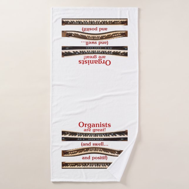 Les organistes sont superbe ensemble de serviettes (Serviette de bain)
