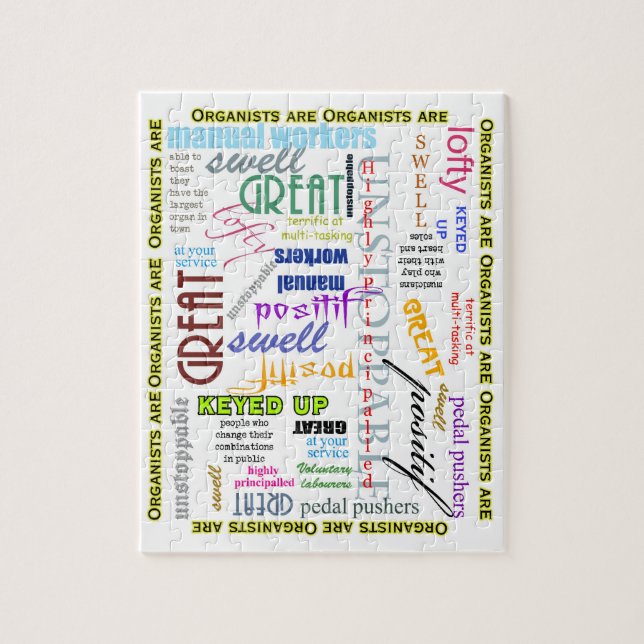 Les organistes sont tout puzzle (Vertical)