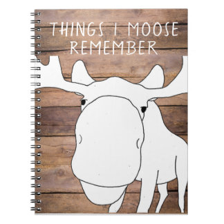 Les orignaux des choses I se rappellent le carnet