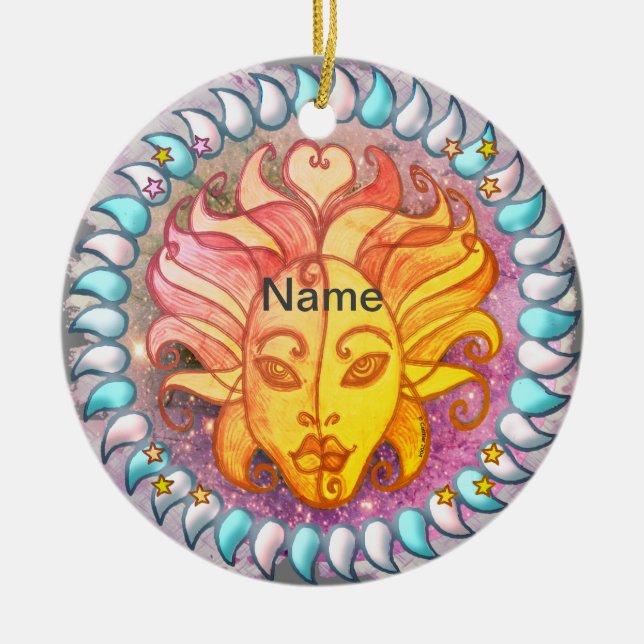 Les ornements d'anniversaire de Gemini (Devant)