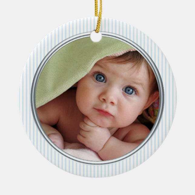 Les ornements de Noël du 1er bébé (Devant)
