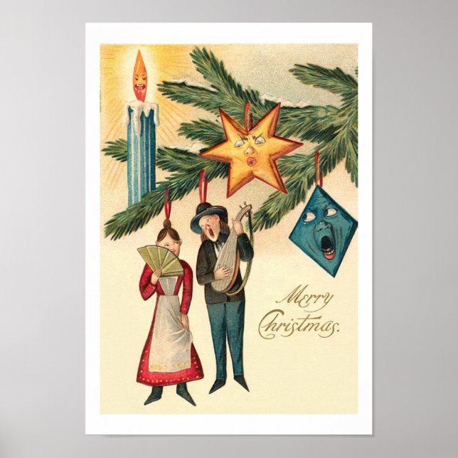 Les ornements de Noël VIVENT ! Affiche (Devant)