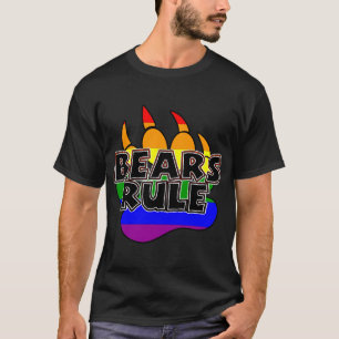 LES OURS RÈGNENT SUR LE T-SHIRT À PATTE D'OURS ARC