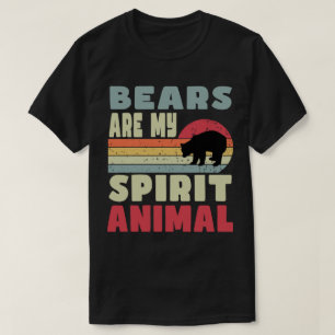 Les ours sont mon esprit animal T-shirt