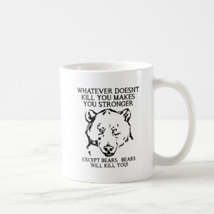 Les ours vous tueront Mug drôle