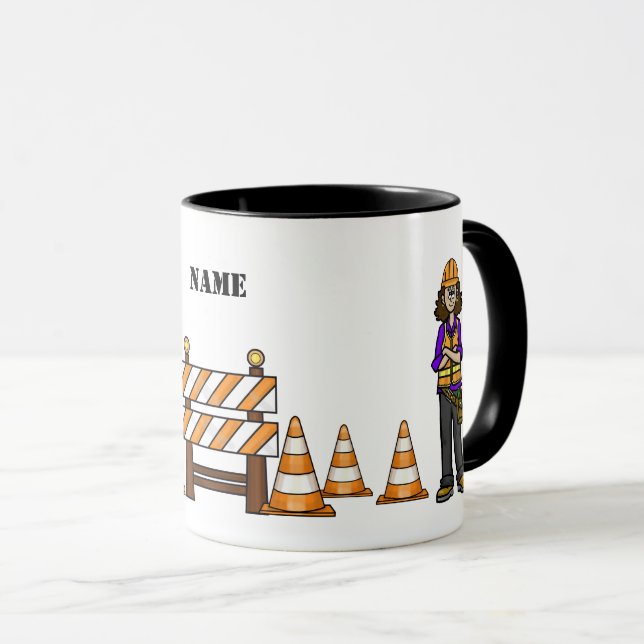 Les ouvrières du bâtiment nomment Mug (Devant droit)