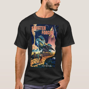 LES OVNI SONT RÉELS MOON HOAX  T-Shirt foncé de ba