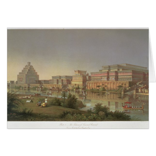 Les palais de Nimrud ont reconstitué, une (Devant horizontal)