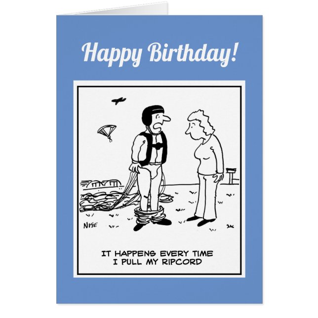 Les pantalons du parachutiste tombent. (Devant)