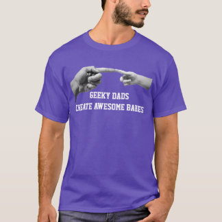 les papas geeky créent le T-shirt impressionnant