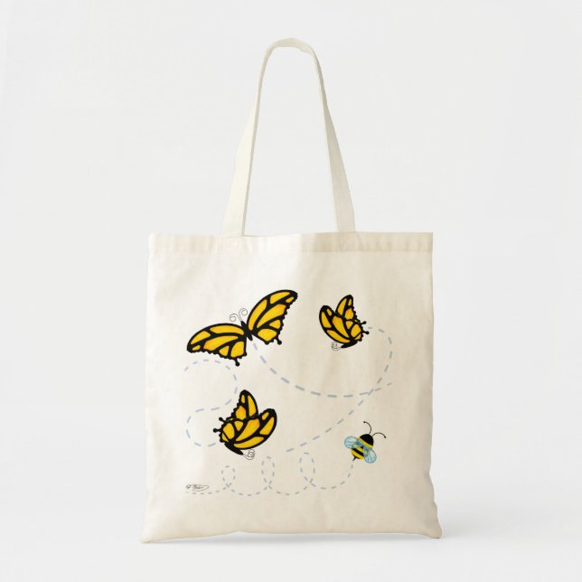 Les papillons de monarque et gaffent le sac (Devant)