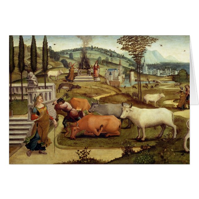 Les passions de Pasiphae, épouse du Roi Minos du (Devant horizontal)