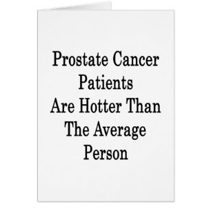 Les patients de cancer de la prostate sont plus