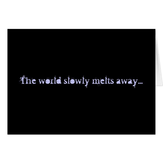 Les pensées de vous cardent (Devant Horizontal)