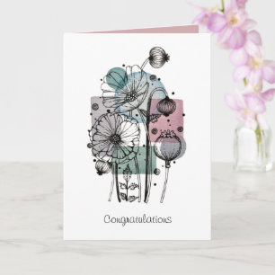 Les Pépites Doodent En Encre Et Carte Aquarelle