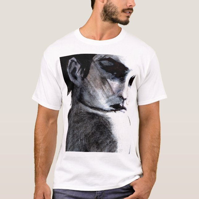 Les perles des hommes du T-shirt de l'Asie (Devant)