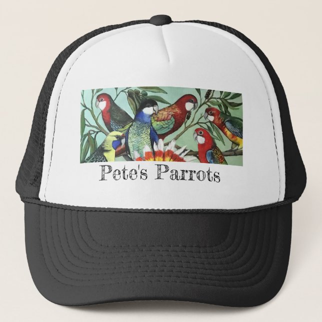 Les perroquets de Pete - Casquette autochtone (Devant)