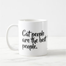 Les personnes de chat sont la meilleure tasse de