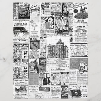Les petites annonces du journal d'Halloween