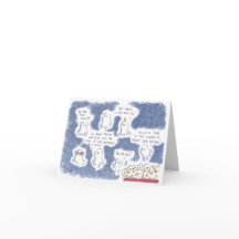 Les Petits Fantômes Accèdent À La Carte De Voeux D