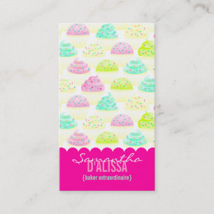 Les petits gâteaux N arrose le carte de visite