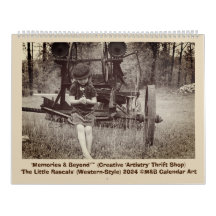 'Les Petits Rascals' ©M&B Artwork 2024 Calendrier