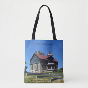 Les phares de Michigan City sur tout le sac fourre