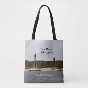 Les phares du Cap Henry sur tout le sac fourre-tou