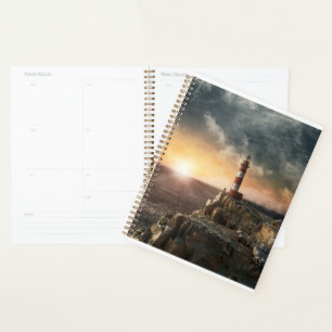 Les phares Phare rouge et blanc