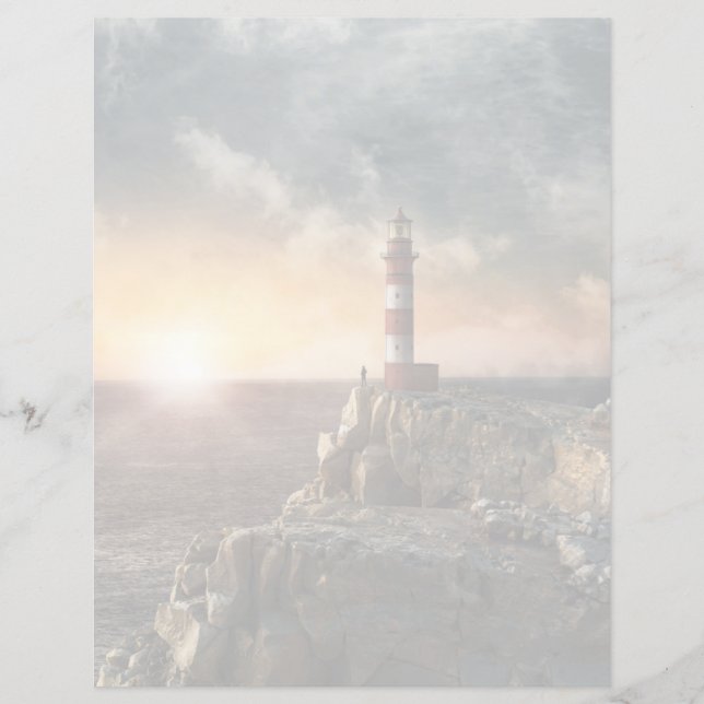 Les phares | Phare rouge et blanc (Devant)