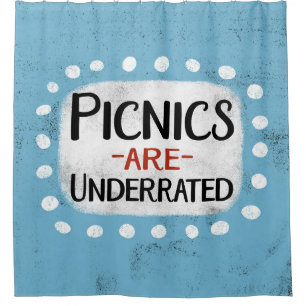 Les Picnics Sont Sous-Évalués Douche Rideau