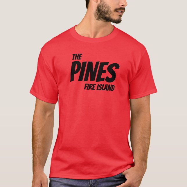 LES PINES, FIRE ISLAND TShirt (Devant)