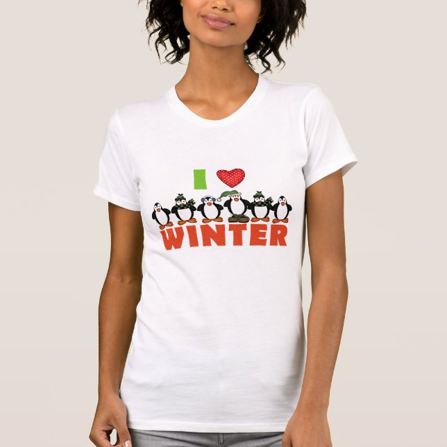 Les pingouins aiment les t-shirts et les cadeaux d (Devant)