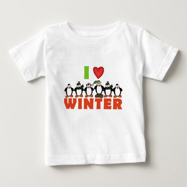Les pingouins aiment les t-shirts et les cadeaux d (Devant)